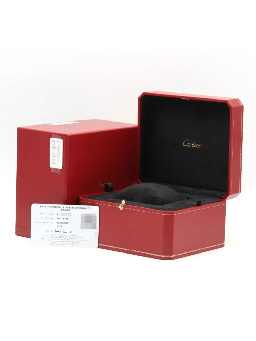Cartier Tank Must de Cartier LM Wsta SS Quartz Watch